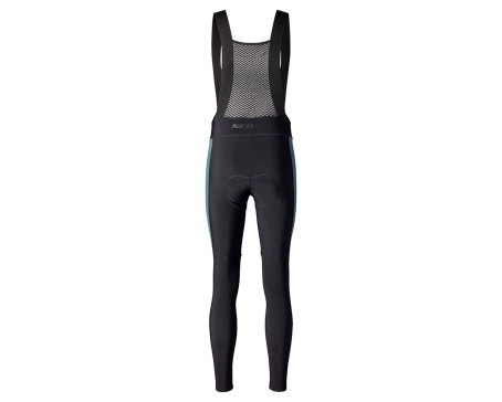 Collant à bretelles Homme RC PRO WARM GORE-TEX +++ Noir/Vert Aruba