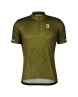 Maillot manches courtes Homme RC TEAM 20 Vert Sapin/Jaune - Image 1/2