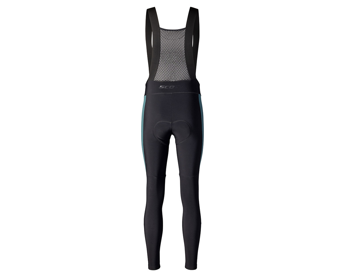Collant à bretelles Homme RC PRO WARM GORE-TEX +++ Noir/Vert Aruba