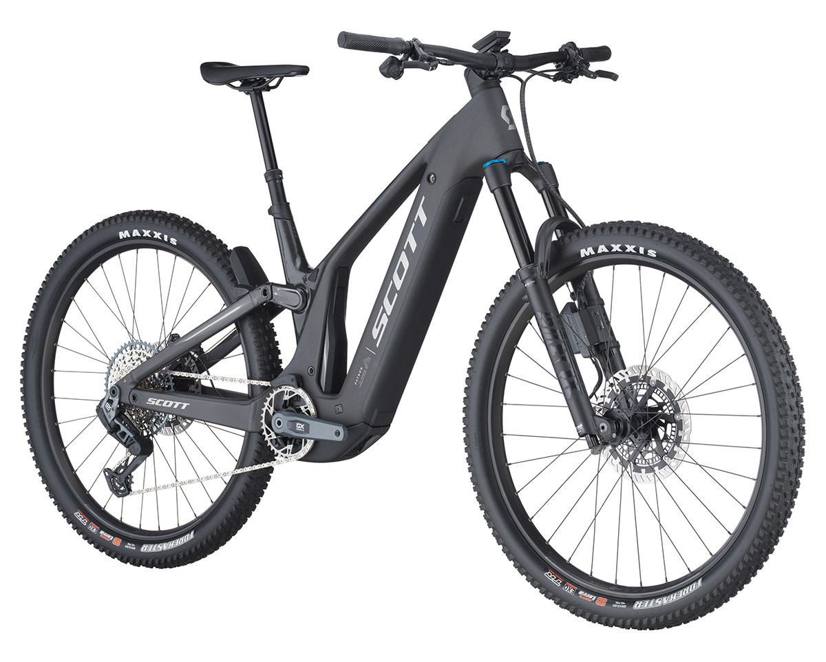 VTT électrique tout suspendu Unisexe PATRON 900 Noir Carbone